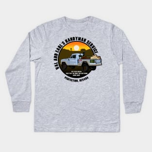 Tremors-Val and Earl's Handyman Service Kids Long Sleeve T-Shirt